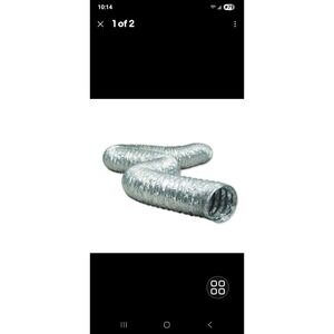 Everbilt 4 in. x 8 ft. Flexible Aluminum Dryer Vent Duct BTD48HD